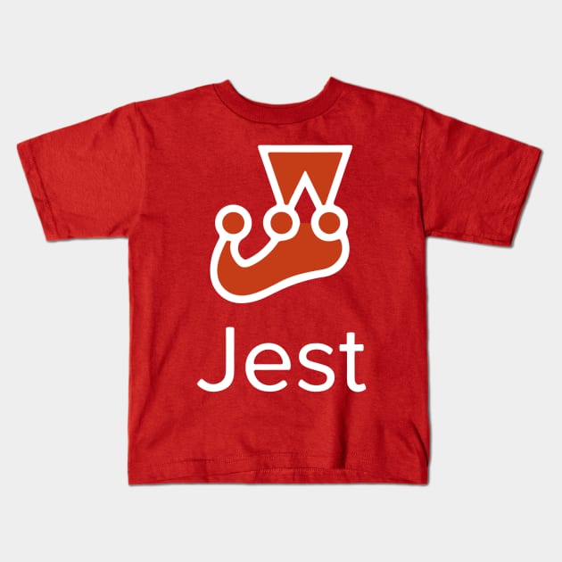 Jest Javascript Testing Logo Kids T-Shirt by hipstuff